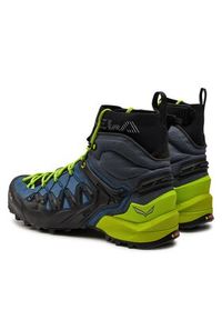 Salewa Trekkingi Ms Wildfire Edge Mid Gtx GORE-TEX 61350-8971 Granatowy. Kolor: niebieski. Technologia: Gore-Tex. Sport: turystyka piesza #4