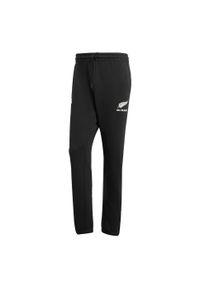 Adidas - Spodnie reprezentacyjne All Blacks. Kolor: czarny