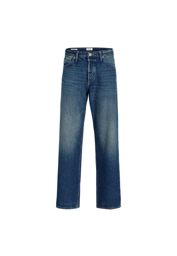 Jeansy Jack & Jones Eddie 769 niebieski denim. Kolor: niebieski. Materiał: denim, jeans. Sport: skateboard