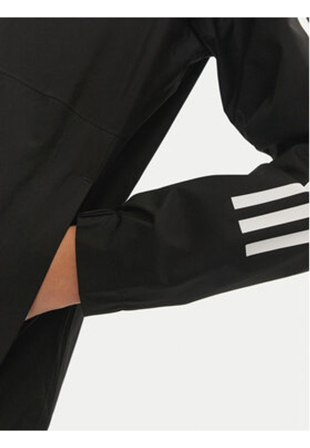 Adidas - adidas Kurtka przejściowa Essentials 3-Stripes RAIN.RDY IV9263 Czarny Regular Fit. Kolor: czarny. Materiał: syntetyk