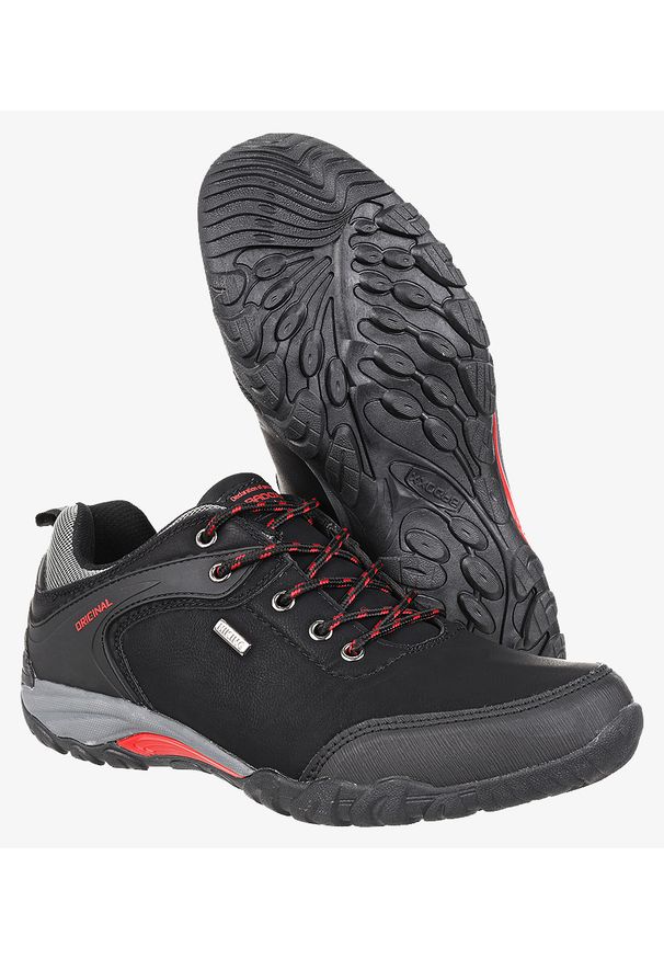 Casu - Czarne buty trekkingowe casu mxc7567/8. Kolor: czarny