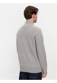 Calvin Klein Sweter K10K111960 Szary Regular Fit. Kolor: szary. Materiał: syntetyk #3