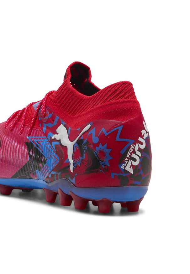 Puma - Buty piłkarskie unisex FUTURE 8 ULTIMATE PLAYMAKERS MG PUMA. Kolor: czerwony, niebieski, wielokolorowy, czarny. Sport: piłka nożna