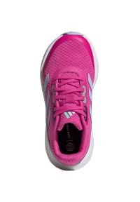 Adidas - Buty adidas RunFalcon 3 Sport Running Lace Jr HP5837 różowe. Okazja: na co dzień. Zapięcie: sznurówki. Kolor: różowy. Materiał: syntetyk, guma, materiał. Szerokość cholewki: normalna. Model: Adidas Cloudfoam. Sport: bieganie