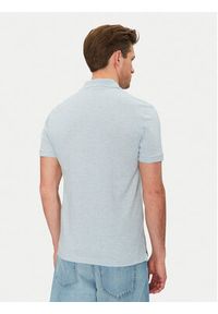 Lacoste Polo PH4012 Błękitny Slim Fit. Typ kołnierza: polo. Kolor: niebieski. Materiał: bawełna