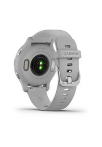 GARMIN - Zegarek sportowy Garmin Venu 2S srebrny. Rodzaj zegarka: smartwatch. Kolor: srebrny. Styl: sportowy #8