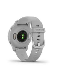 GARMIN - Garmin Venu 2S srebrny. Rodzaj zegarka: smartwatch. Kolor: srebrny. Styl: sportowy, retro, elegancki, młodzieżowy #7