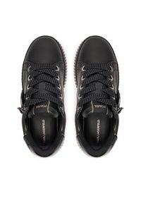 Karl Lagerfeld - KARL LAGERFELD Sneakersy KL42376T Czarny. Kolor: czarny. Materiał: skóra #5