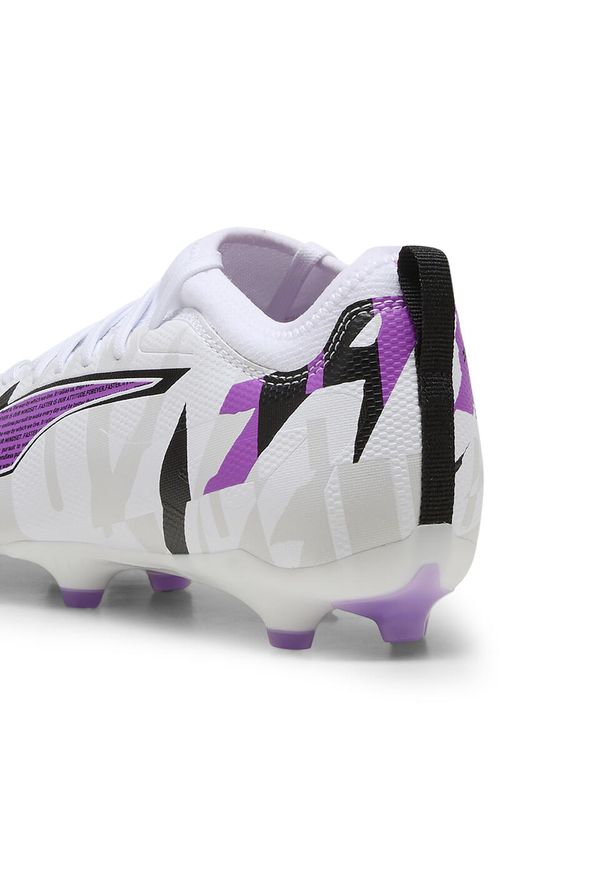 Puma - Młodzieżowe buty piłkarskie ULTRA 5 MATCH FOREVER FG/AG PUMA. Kolor: fioletowy, biały, wielokolorowy. Sport: piłka nożna