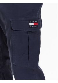 Tommy Jeans Spodnie materiałowe Ethan DM0DM15793 Granatowy Regular Fit. Kolor: niebieski. Materiał: bawełna #5
