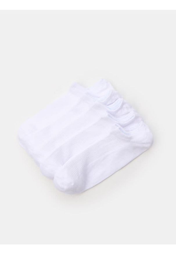 Sinsay - Skarpetki 5 pack - biały. Kolor: biały