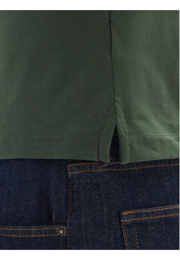 Guess Polo M6GP66 K3070 Zielony Slim Fit. Typ kołnierza: polo. Kolor: zielony. Materiał: bawełna