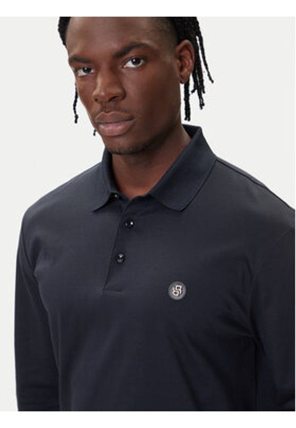 BOSS Polo C-Paley 01 50523917 Granatowy Regular Fit. Typ kołnierza: polo. Kolor: niebieski. Materiał: bawełna