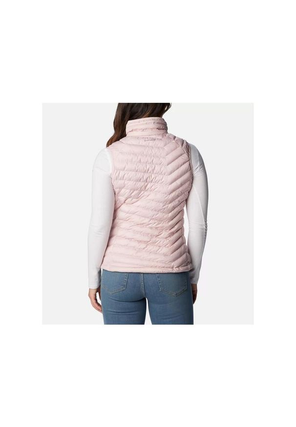 columbia - Columbia Bezrękawnik Powder Lite Vest 1757411626. Kolor: różowy. Długość rękawa: bez rękawów