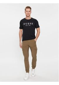 Guess T-Shirt U4RI22 K6YW0 Czarny Regular Fit. Kolor: czarny. Materiał: bawełna #5