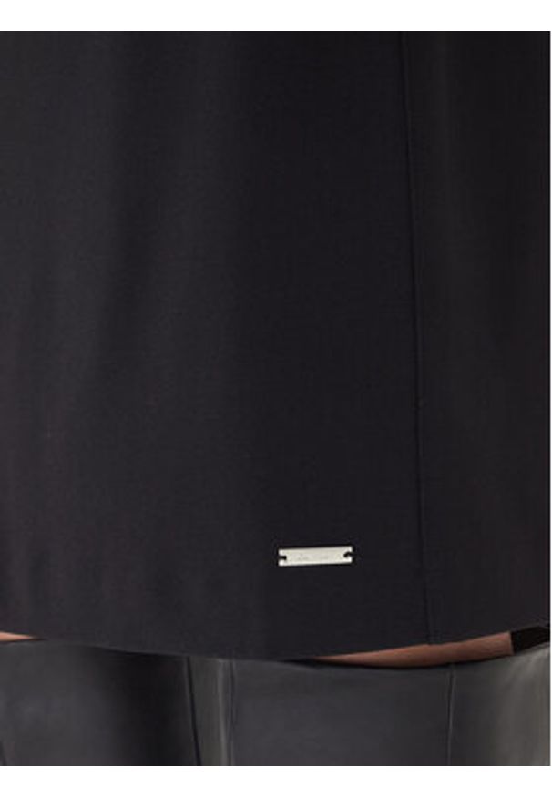Calvin Klein Sukienka koktajlowa LV044D062G Czarny Slim Fit. Kolor: czarny. Materiał: syntetyk. Styl: wizytowy