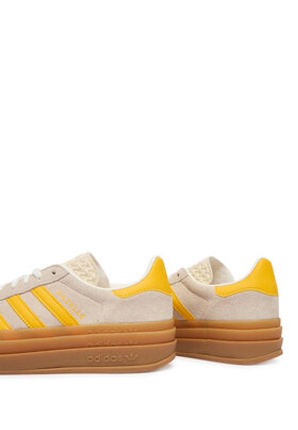 Adidas - adidas Sneakersy Gazelle Bold IH6458 Beżowy. Kolor: beżowy. Materiał: skóra, zamsz. Model: Adidas Gazelle