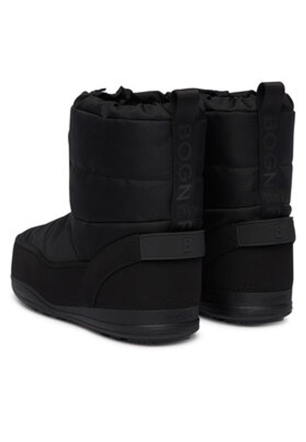 Bogner Śniegowce Laax 10 32547554 Czarny. Kolor: czarny. Materiał: skóra