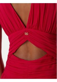 Marciano Guess Sukienka wieczorowa G6GK14 W2374 Różowy ciemny Regular Fit. Kolor: różowy. Materiał: wiskoza. Styl: wizytowy #4