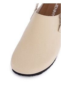 Jenny - JENNY Chodaki SC01B241708-1 Beżowy. Kolor: beżowy. Materiał: materiał, syntetyk #6