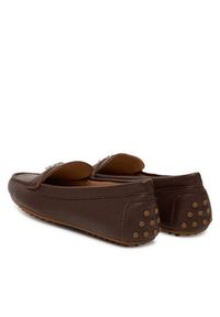 Lauren Ralph Lauren - LAUREN RALPH LAUREN Mokasyny Kingad 802942768016 Brązowy. Kolor: brązowy. Materiał: skóra