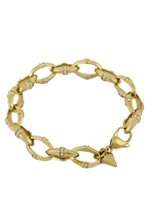 Guess Bransoletka JUBB05 163JW Złoty. Materiał: metalowe. Kolor: złoty