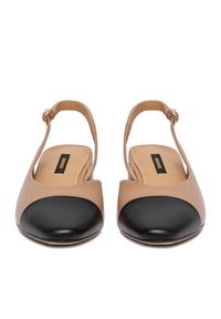 Gino Rossi - GINO ROSSI Czółenka 4893-01 Beżowy. Kolor: beżowy. Materiał: skóra #5