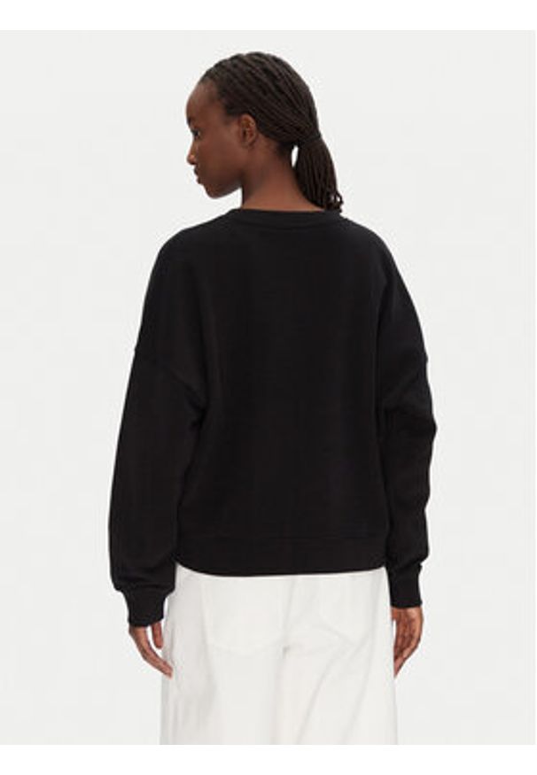 BOSS Bluza C_Esweaty 50547974 Czarny Relaxed Fit. Kolor: czarny. Materiał: bawełna