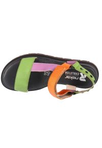 Sandały Rieker Sandals W1651-90 wielokolorowe. Zapięcie: rzepy. Kolor: wielokolorowy. Materiał: guma, skóra. Sezon: lato