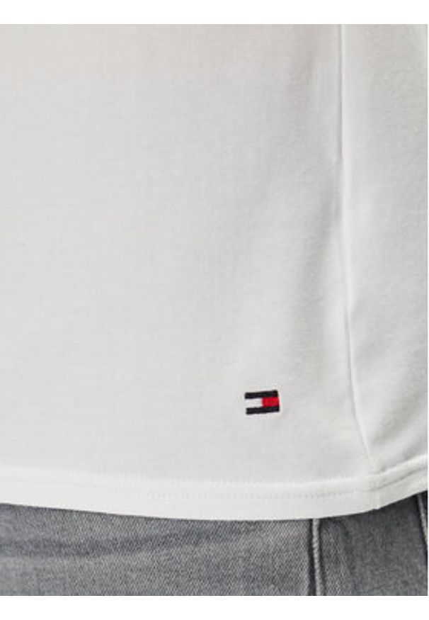 TOMMY HILFIGER - Tommy Hilfiger Komplet 3 t-shirtów UM0UM03138 Biały Regular Fit. Kolor: biały. Materiał: bawełna