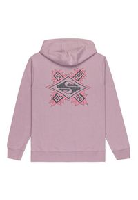 Quiksilver Bluza Graphic EQYFT05131 Fioletowy Regular Fit. Kolor: fioletowy. Materiał: syntetyk #2