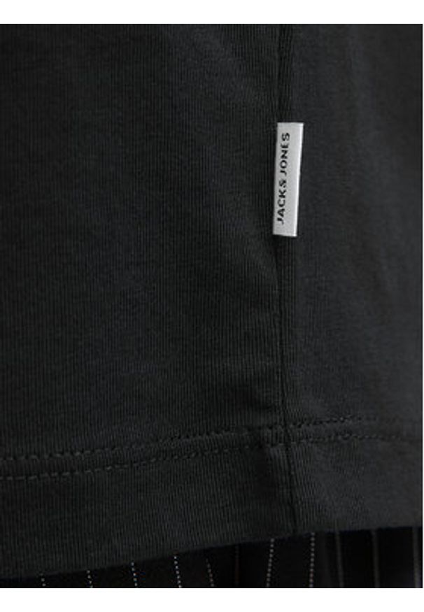 Jack & Jones Longsleeve Basic 12279538 Czarny Regular Fit. Kolor: czarny. Materiał: bawełna. Długość rękawa: długi rękaw