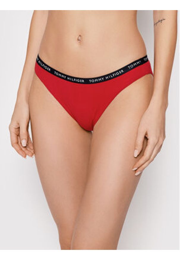 TOMMY HILFIGER - Tommy Hilfiger Komplet fig UW0UW02828 Kolorowy. Materiał: bawełna. Wzór: kolorowy