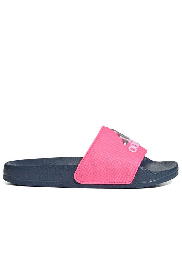 Adidas - Klapki adidas Adilette Shower Slides IE2606 - różowe. Zapięcie: pasek. Kolor: różowy. Materiał: syntetyk. Sezon: lato. Sport: pływanie, turystyka piesza