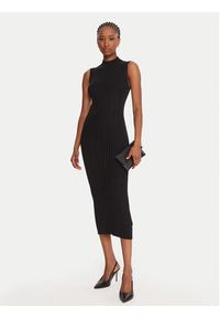 Guess Sukienka dzianinowa W5BK23 Z3OW2 Czarny Slim Fit. Kolor: czarny. Materiał: syntetyk #3