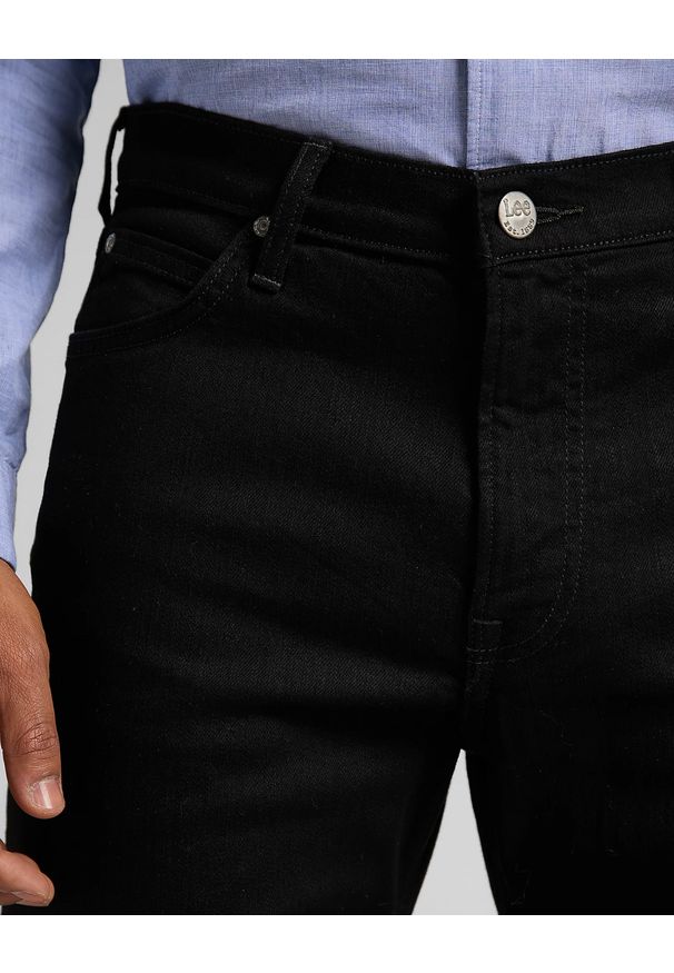 Lee - LEE WEST MĘSKIE SPODNIE JEANSOWE CLEAN BLACK L70WHFAE 112118744