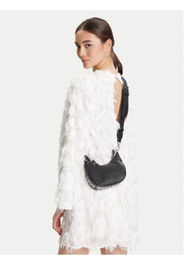 Love Moschino - LOVE MOSCHINO Torebka JC4019PP1NLT000B Czarny. Kolor: czarny. Materiał: skórzane