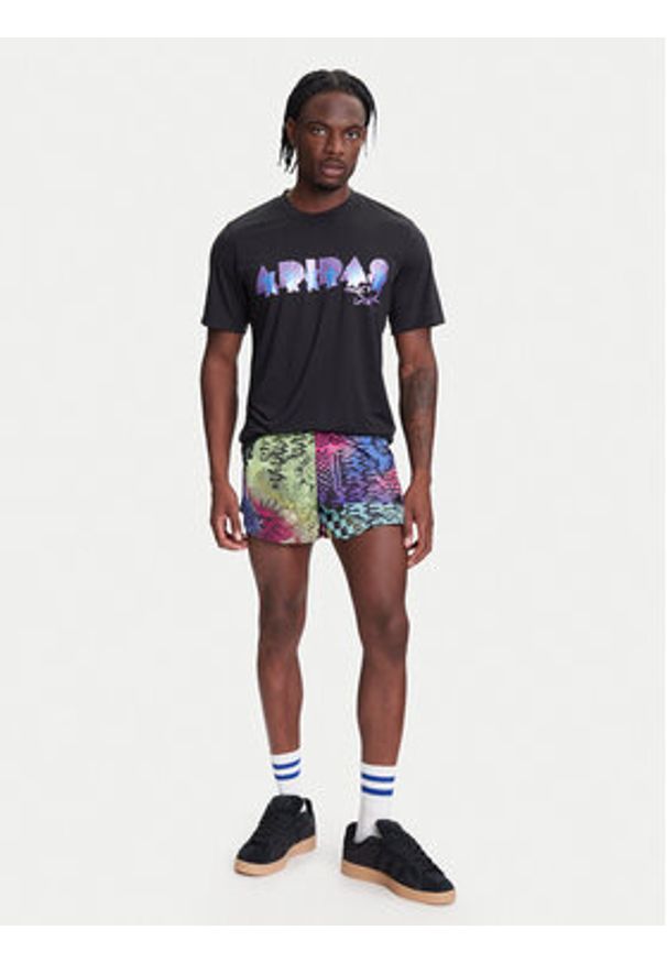 Adidas - adidas T-Shirt Jeremy Scott JL7620 Czarny Regular Fit. Kolor: czarny. Materiał: syntetyk