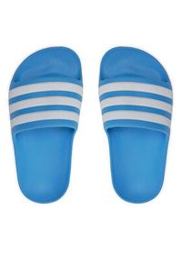 Adidas - adidas Klapki adilette Aqua Slides Kids ID2621 Niebieski. Kolor: niebieski. Materiał: syntetyk