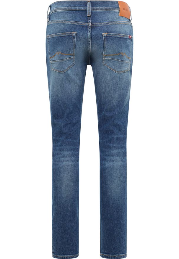 Męskie Spodnie Jeansowe Mustang Style Vegas Slim Denim Blue 1016310 5000 434