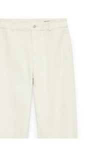 Vero Moda Kuloty Wild Kayla 10307837 Biały Wide Leg. Kolor: biały. Materiał: bawełna #3