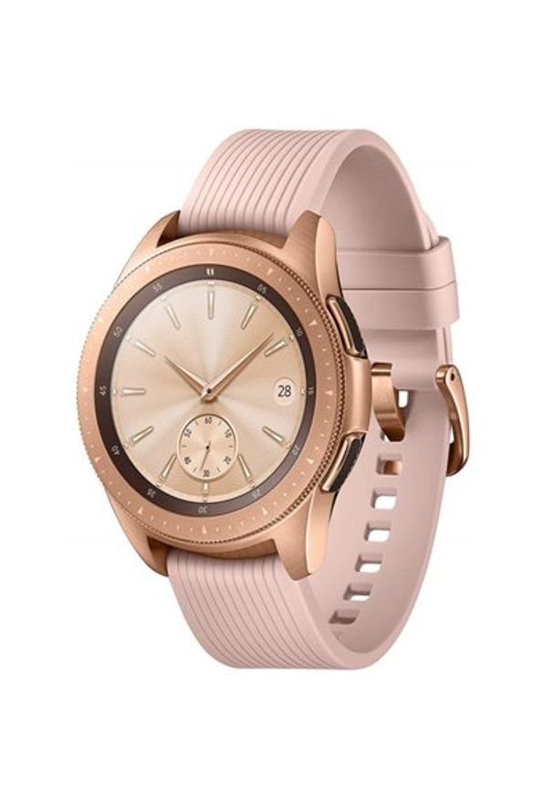 Smartwatch SAMSUNG Galaxy Watch 42mm Różowy. Rodzaj zegarka: smartwatch. Kolor: różowy