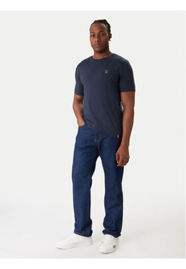 Aeronautica Militare Komplet 2 par bokserek AM1UTI001B Granatowy. Kolor: niebieski. Materiał: bawełna