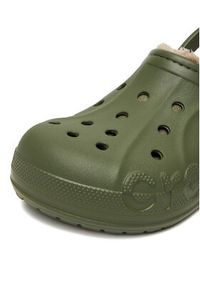 Crocs Klapki C-BAYA LINED CLOG 205969-3TC Zielony. Kolor: zielony