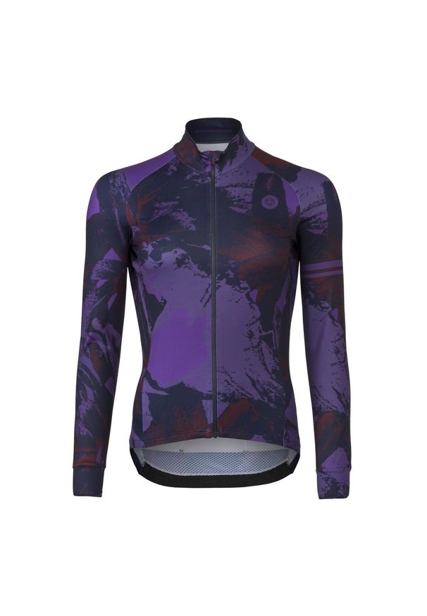 AGU - Flower Jersey LS Performance Women. Kolor: fioletowy. Materiał: jersey