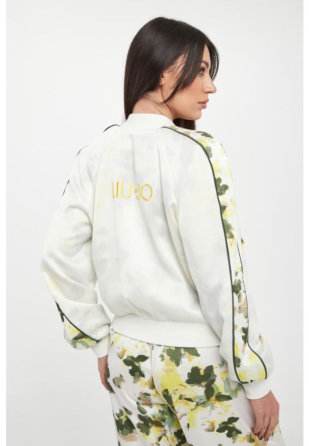 Liu Jo - Kurtka damska dwustronna ze wzorem LIU JO