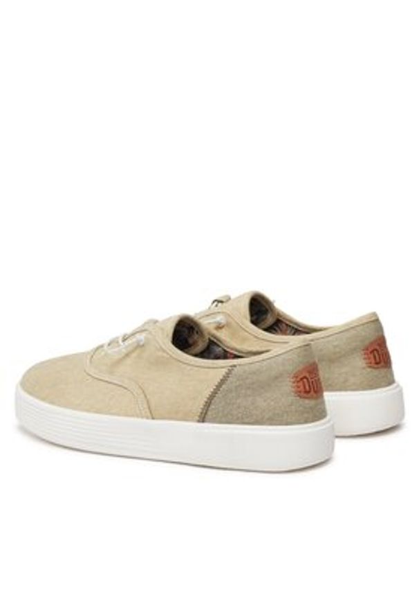 Hey dude - Hey Dude Tenisówki Conway M Craft 40179-100 Beżowy. Kolor: beżowy. Materiał: materiał