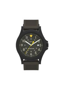 Timex Zegarek Acadia TW4B30000 Khaki. Kolor: brązowy