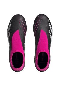 Adidas - Buty adidas Predator Accuracy.3 Ll Fg M GW4597 czarne czarne. Wysokość cholewki: przed kostkę. Kolor: czarny. Materiał: materiał. Szerokość cholewki: normalna #2