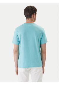 TOMMY HILFIGER - Tommy Hilfiger T-Shirt Ess Seasonal MW0MW39995 Turkusowy Regular Fit. Kolor: turkusowy. Materiał: bawełna #2